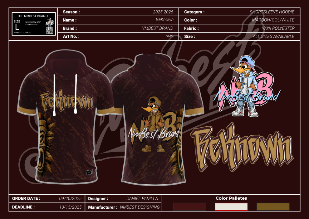 BE KNOWN (PRE ORDER)